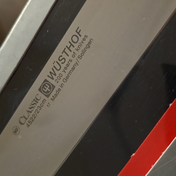 ❤️BUY 2 GET 1 FREE  Wusthof Classic Carving Knife, 9-inch (23 cm) - 4522-23 - Picture 7 of 8